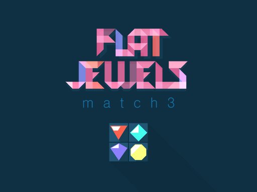 Play Flat Jewels Match 3 Game