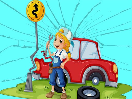 Play Broken Cars Jigsaw Game