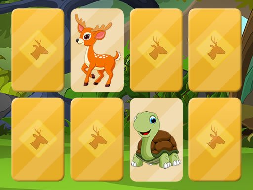 Play Wild Animals Memory Game