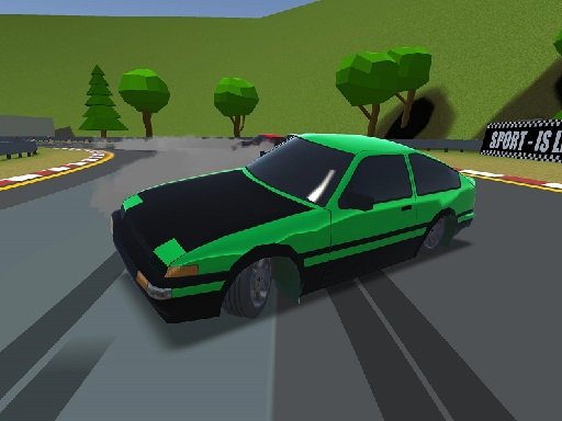 Play Low poly car racing Game