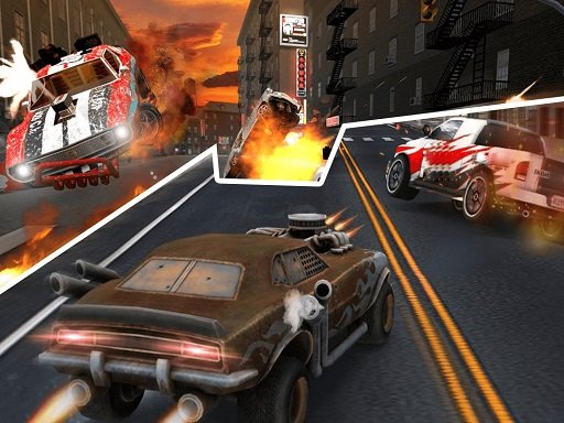 Play Death Race Shooting Game