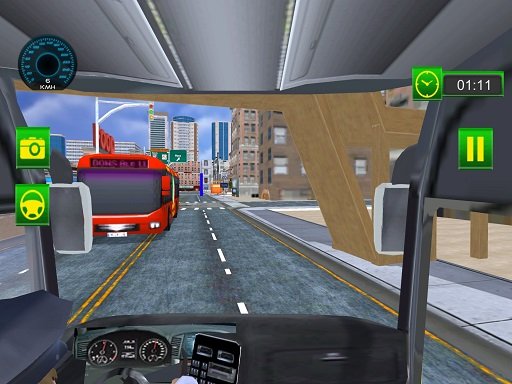 Play Driving Service Passenger Bus Transport Game