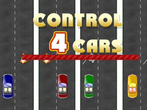 Play Control 4 Cars Game