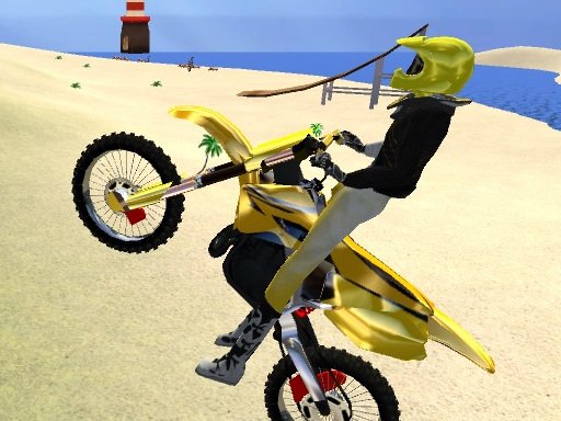 Play Moto Beach Game