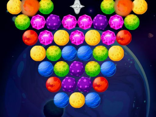 Play Bubble Shooter Planets Game