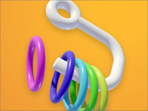 Play Ring Fall 3D Game